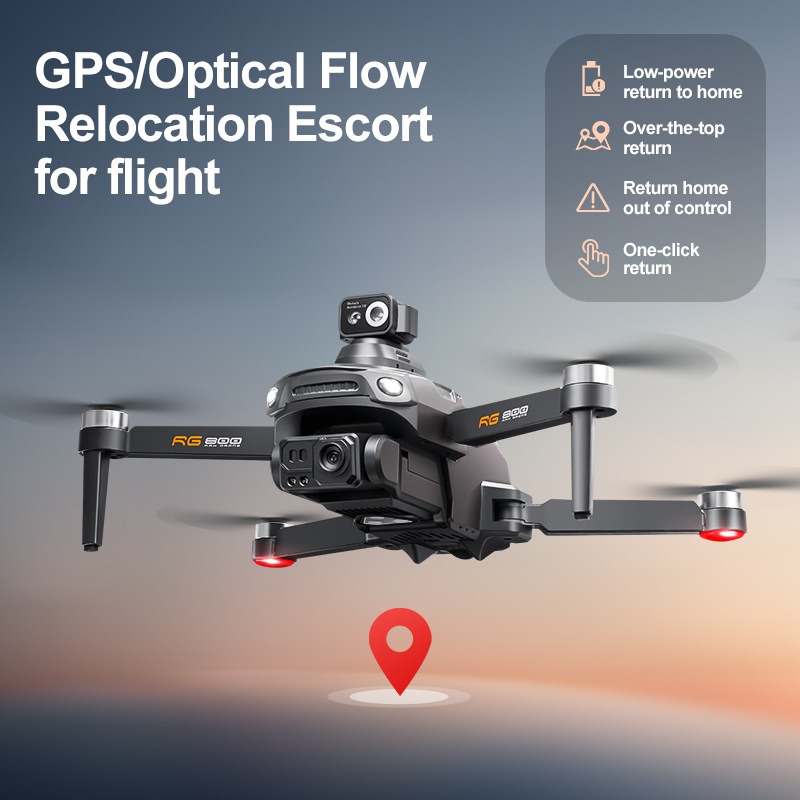 NEW RG800 MAX Drone 1080P HD C - đánh giá và giá Drone Gimbal 2 Axis